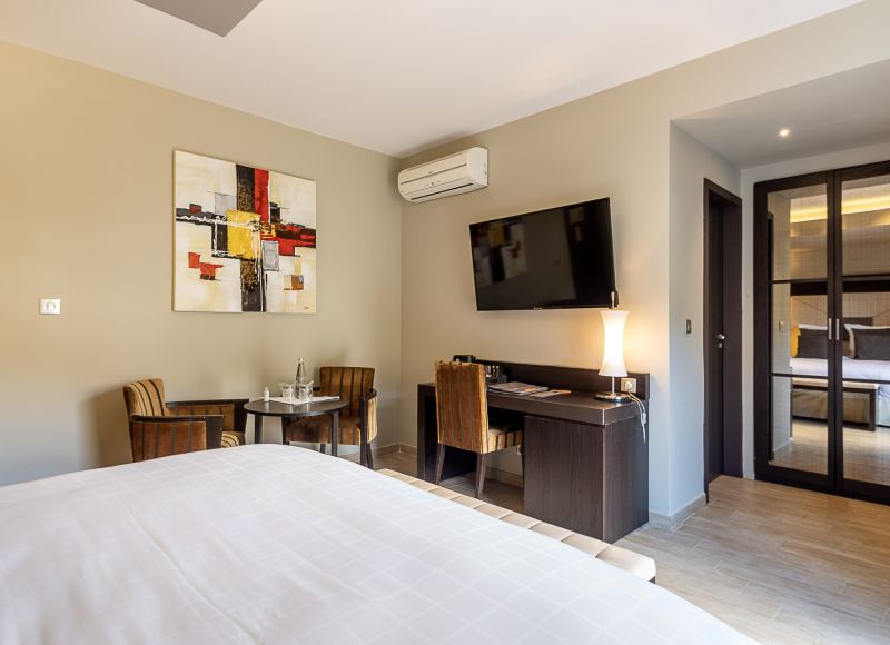 Chambre Deluxe Montagne, Hôtel A Casa Di Mà 4 étoiles Calvi Lumio