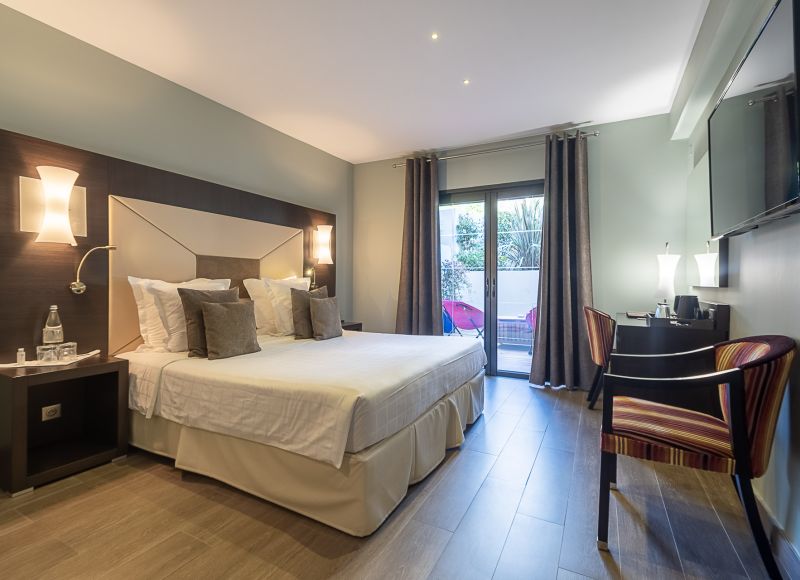 Chambre Deluxe Montagne, Hôtel A Casa Di Mà 4 étoiles Calvi Lumio