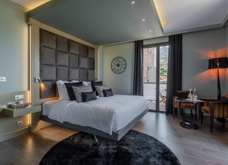 Chambre Deluxe Mer, Hôtel A Casa Di Mà 4 étoiles Calvi Lumio